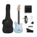 VISIONSTRING 3/4 Electric Guitar Pack, Blue