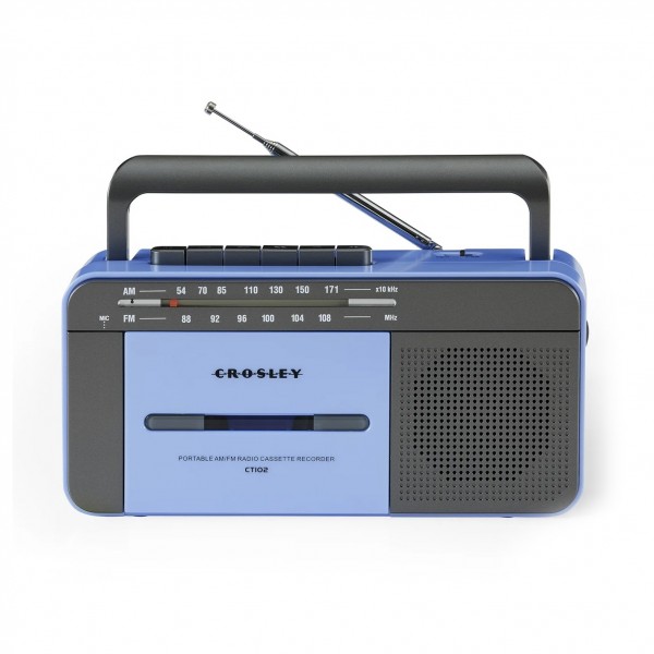 Crosley CT102 Tape Deck and Radio - Front