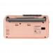 Crosley CT102 Cassette Player, Rose Gold - Rear