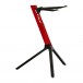 Stay Stands Slim Compact Keyboard Stand, Single Tier, Red