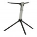 Stay Stands Slim Compact Keyboard Stand, Single Tier, Silver Back