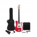 VISIONSTRING Pack avec Guitare Basse, Rouge