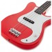 VISIONSTRING Bass Guitar Pack, Red