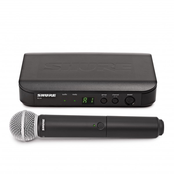 Shure BLX24UK/SM58-K3E Handheld Wireless Microphone System