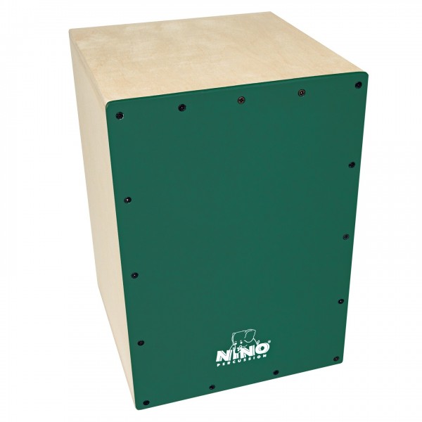 Nino by Meinl Make Your Own Chalkboard Cajon, Dark Green - Plain