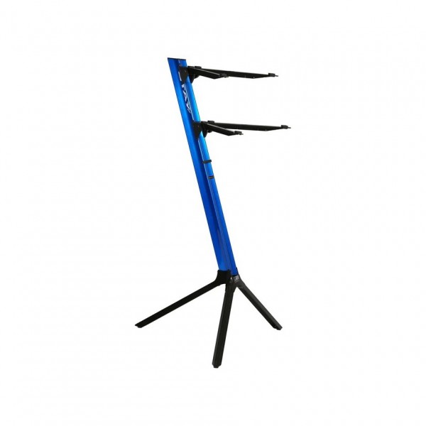 Stay Stands Slim Compact Keyboard Stand, Two Tier, Blue