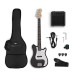 VISIONSTRING Basgitarrpaket, Black