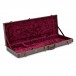 Deluxe Electric Guitar Case by Gear4music - Dark Brown