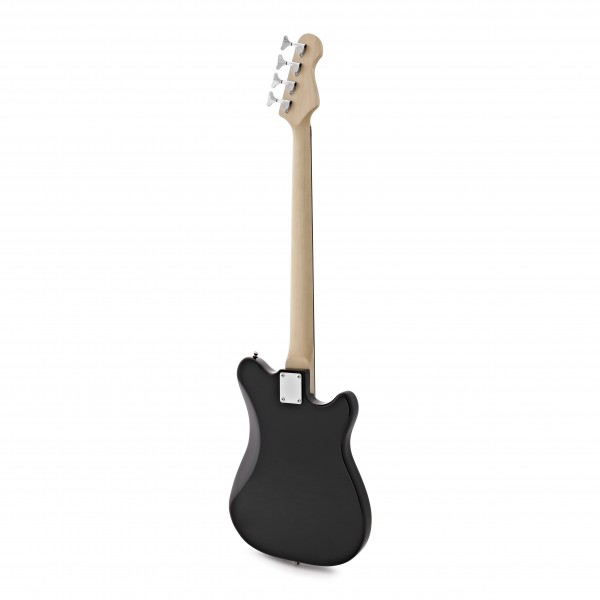 VISIONSTRING Left Handed Bass Guitar Pack, Black