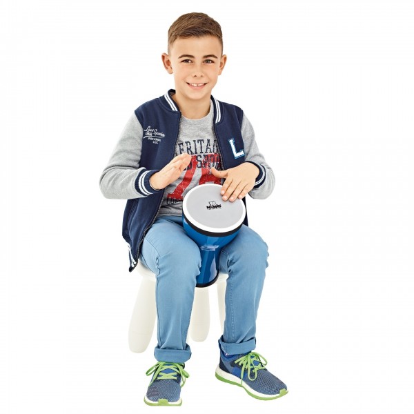 Nino by Meinl 6" Elements Mini Djembe, Blueberry - Playing