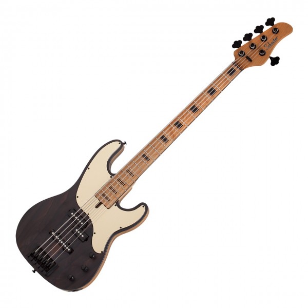 Schecter Model-T 5 5-String Bass, Exotic Ziricote