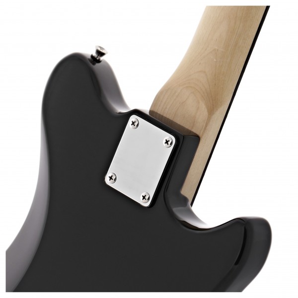 VISIONSTRING 3/4 Left Handed Bass Guitar Pack, Black
