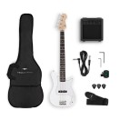 VISIONSTRING 3/4 Bass Guitar Pack, White