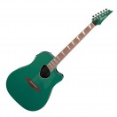 Ibanez Altstar Electro-Acoustic, Jungle Green Metallic High Gloss