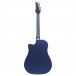 Ibanez Altstar Electro-Acoustic, Night Blue Metallic High Gloss - Back