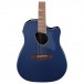 Ibanez Altstar Electro-Acoustic, Night Blue Metallic High Gloss - Body Front