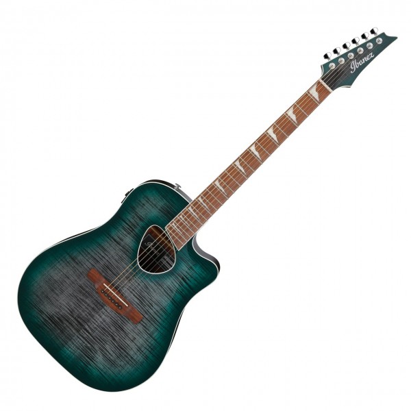 Ibanez Altstar Electro-Acoustic, Emerald Doom Burst High Gloss