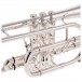 Besson Sovereign BE928G Bb Cornet, Silver Plated