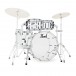 Pearl Crystal Beat 22'' American Fusion 4pc Shell Pack, Ultra Clear