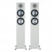 Monitor Audio Bronze 200 Speakers (Pair), Urban Grey with Free Gifts Front View 2