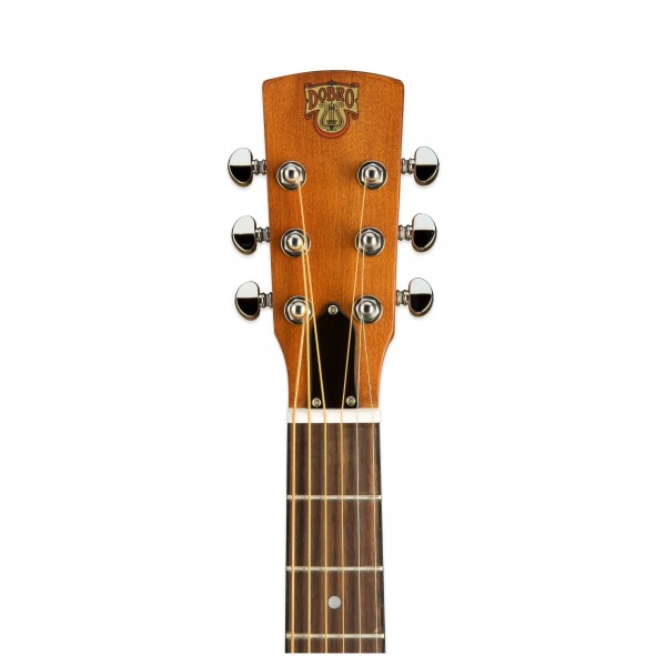 Epiphone Dobro Hound Dog Deluxe Round Neck Resonator, Vintage Brown