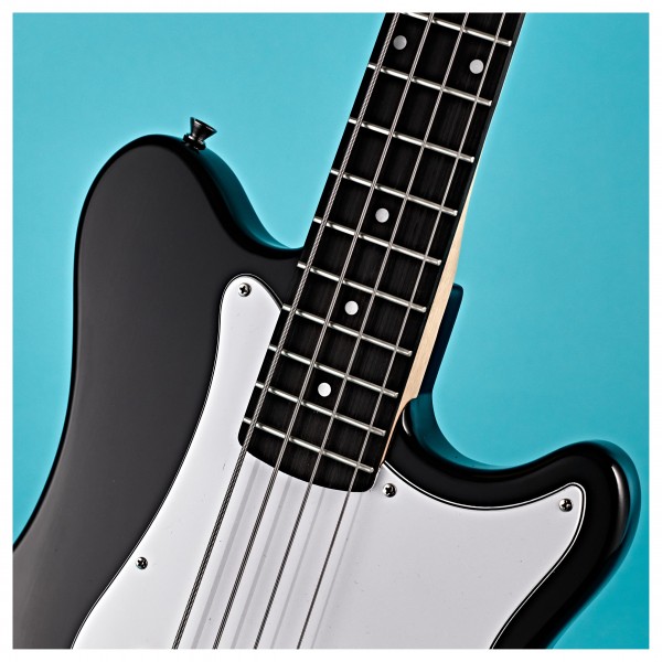 VISIONSTRING 3/4 Left Handed Bass Guitar Pack, Black