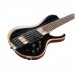 Ibanez BTB 5 String Bass, Weathered Black Low Gloss - Angled