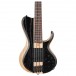 Ibanez BTB 5 String Bass, Weathered Black Low Gloss - Body Front