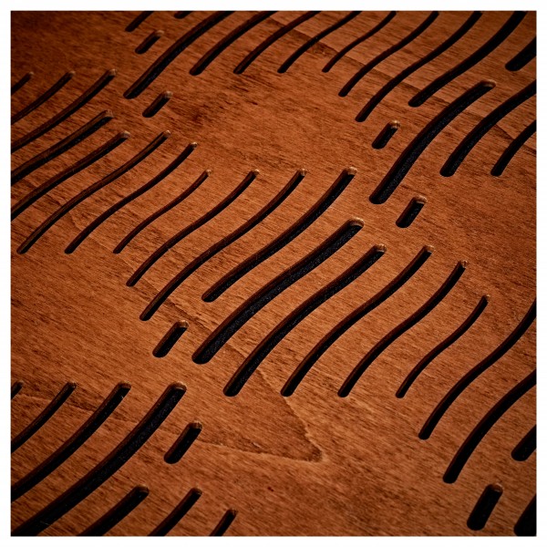 G4M Acoustics Waves 60 x 42cm Corner Panel, Walnut, Pair