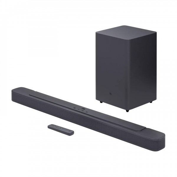 JBL Bar 2.1 Deep Bass MK2 Soundbar with Wireless Subwoofer Full View