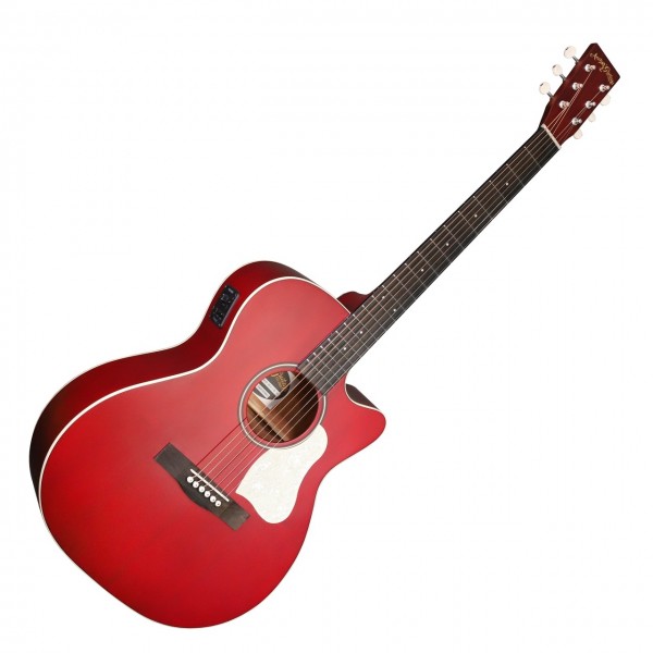 Anchor Berlin Orchestra Cutaway Electro-Acoustic, Red