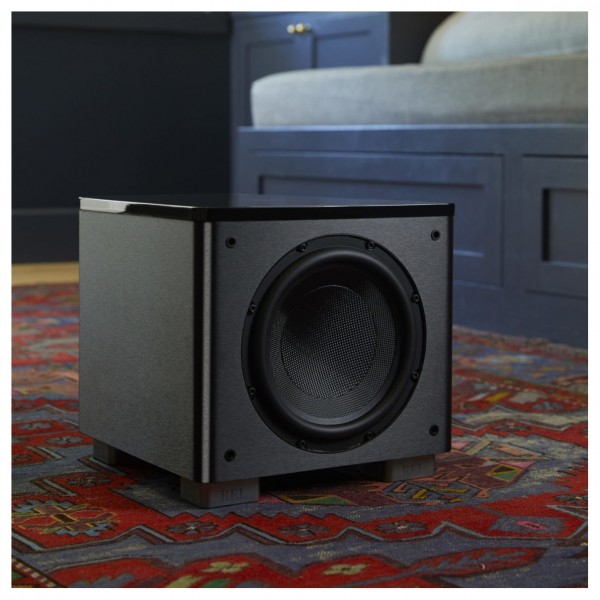 REL HT/1003 MKII Subwoofer, Black - lifestyle