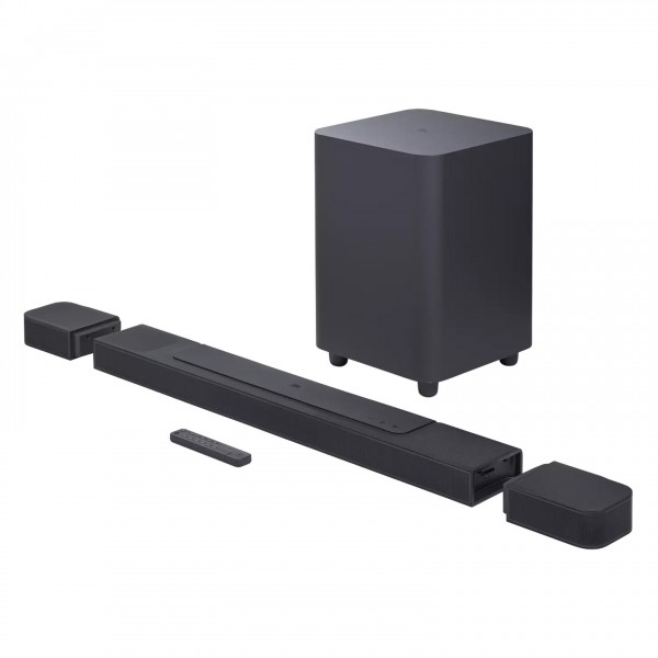 JBL Bar 1000 7.1.4 Dolby Atmos Soundbar with Wireless Subwoofer Front View