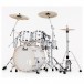 Pearl Professional Series 22'' 4pc Shell Pack, White Marine Pearl - Angle