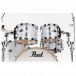 Pearl Professional Series 22'' 4pc Shell Pack, White Marine Pearl - Rack Toms