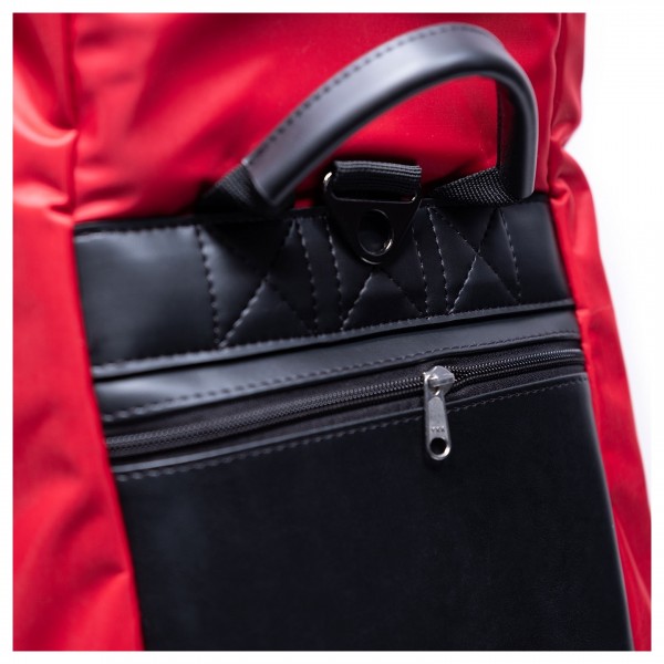 BAM PERF1103S Performance Double Bass Gigbag, Full Size, Red Pocket Handle