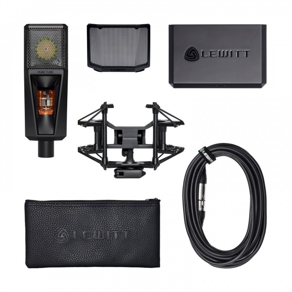 Lewitt PURE TUBE Microphone, Studio Set - Full Contents