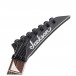 Jackson KVX7 King V, Satin Black - Headstock