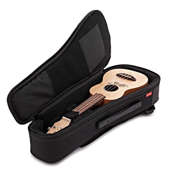 G4M Soprano Ukulele Gig Bag, Black