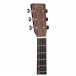 Martin OM21 Left Handed, Natural Satin - Headstock