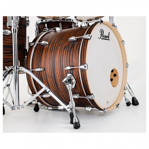 marron 7点セット Pearl Professional Series 22'' 4pc Shell Pack, Matte Mocha Swirl