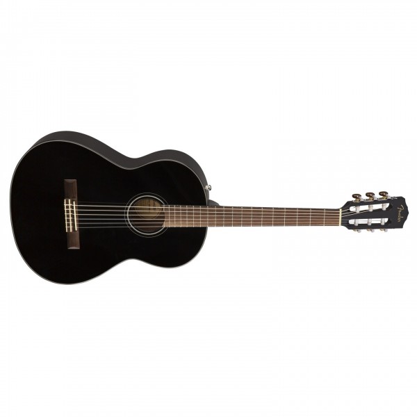 Fender CN-60S Nylon, Walnut Fingerboard, Black