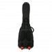 Mono M80 Series Vertigo Ultra Bass Guitar Case, Black - Back w/ Wheels