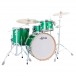 Ludwig Continental 22'' 4pc Shell Pack, Green Sparkle