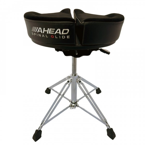 Ahead Spinal G Saddle Hydraulic Drum Throne with Base, Black