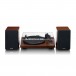 Lenco LS-600 Turntable and Speaker Bundle with Bluetooth
