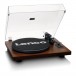 Lenco LS-600 Turntable Dust Cover Open Angle