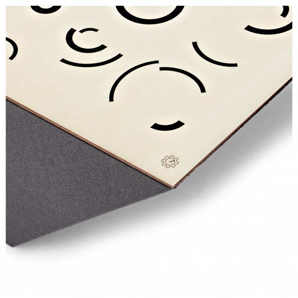 G4M Acoustics Curves 60 x 42cm Corner Panel, Poplar, Pair