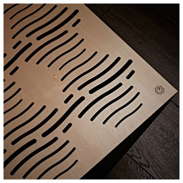 G4M Acoustics Waves 60 x 42cm Corner Panel, Poplar, Pair