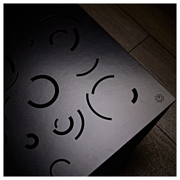 G4M Acoustics Curves 60 x 42cm Corner Panel, Black, Pair